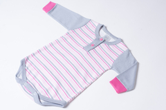 Body Combinado Con Cartera Rosa/Gris Grande en internet