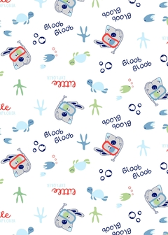 Pijama Bebe Perro Acuatico Colores Varios - comprar online
