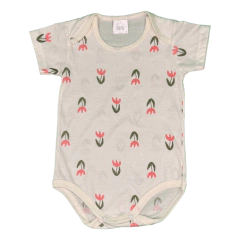 Body Americano Florcitas Verde, Rosa y Crudo en internet