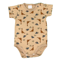 Body Frances Dino Cap Marron y Celeste