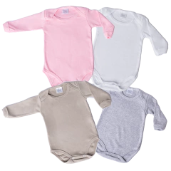 Pack x 4 Body Americano Nena Grande