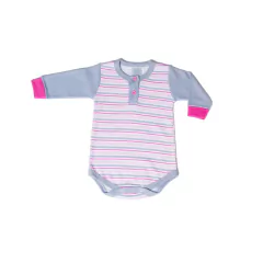 Body Combinado Con Cartera Rosa/Gris - comprar online