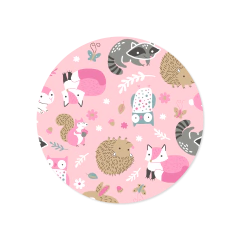 Enterito Con Pie Zorro Celeste, Rosa, Crudo en internet