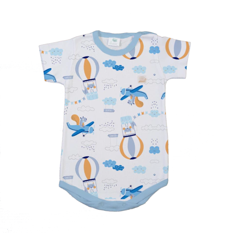 Body Frances Aeroglobo Talles Grandes Colores Varios