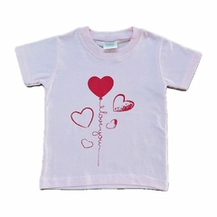 Remera Bebe Hearts
