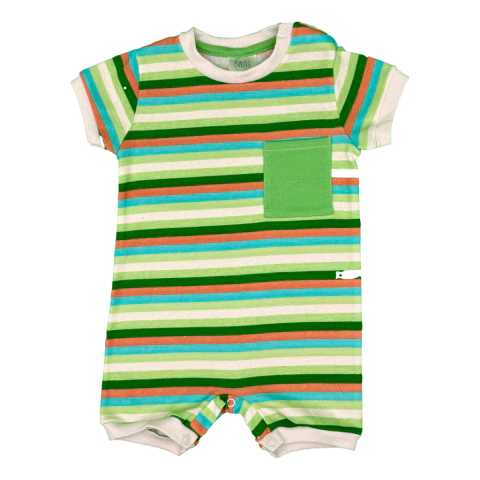 ENTERITO FELIPE RAYADO VERDE MULTICOLOR