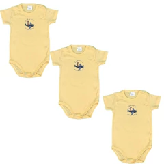 Pack x 3 Body Frances Copilote - sassykids