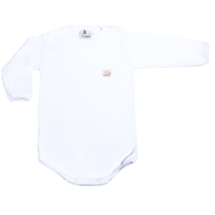 Body Frances Manga Larga Blanco