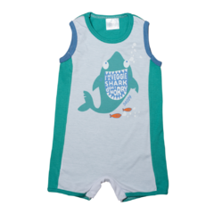 Enterito Veggie Shark Verde