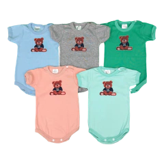 Body Frances Manga Corta Teddy