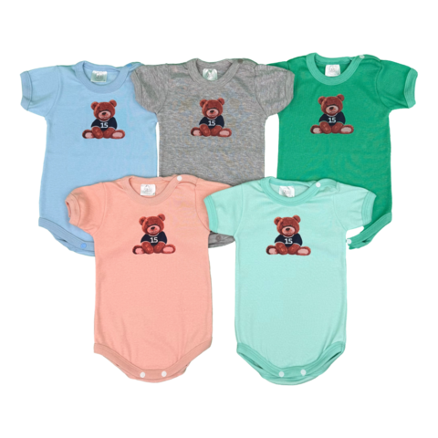 Body Frances Manga Corta Teddy