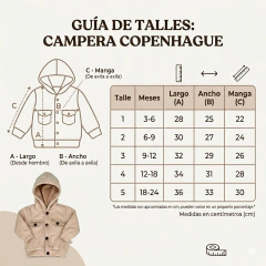 Campera Copenhague Chocolate - comprar online