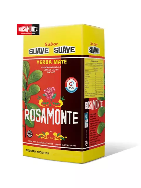 Yerba Mate Rosamonte Suave 500g - comprar online