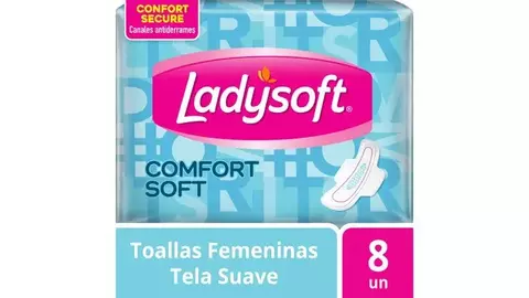 Toalla Normal Soft con alas LadySoft x8 - comprar online