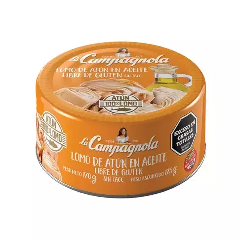 Lomo de Atún en Aceite La Campagnola 170g - comprar online