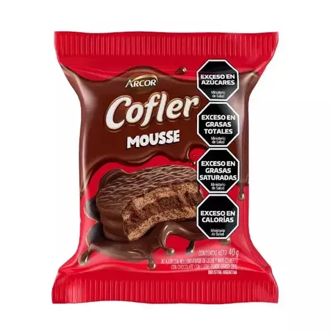 Alfajor Cofler Mousse Simple 40g - comprar online