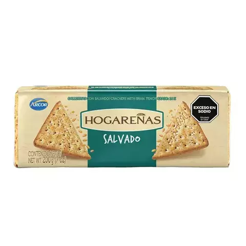 Galletitas Hogareñas salvado 200gr. - comprar online