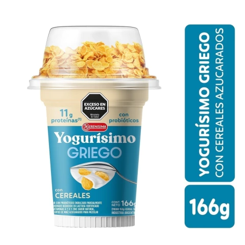 Yogurísimo Griego con cereales azucarados 166gr 656222 - comprar online
