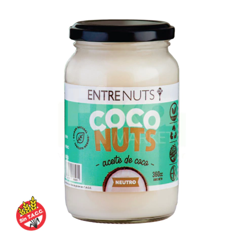 Aceite de Coco Neutro Entrenuts 360cc