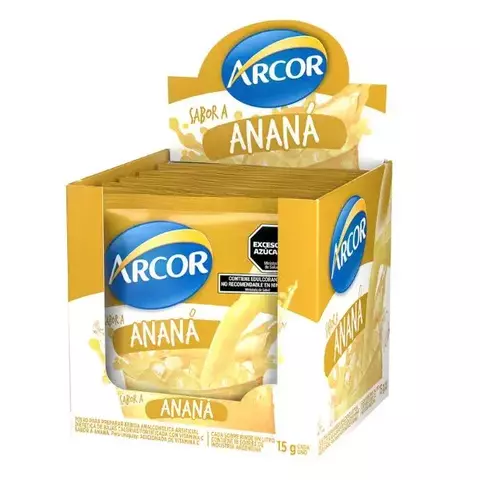 Jugo en Polvo Arcor sabor Ananá 15g x Unidad - comprar online