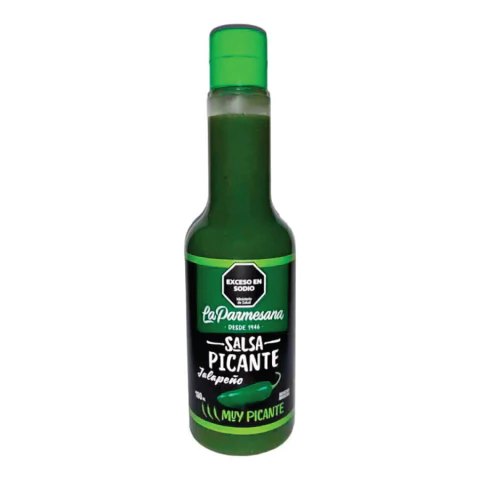 Salsa Picante Jalapeño Muy Picante La Parmesana 180ml - comprar online