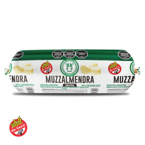 Queso De Almendras Muzzarella 500g Felices Las Vacas