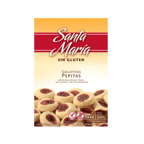 Galletas Pepitas Sin Gluten Santa Maria 200g - comprar online
