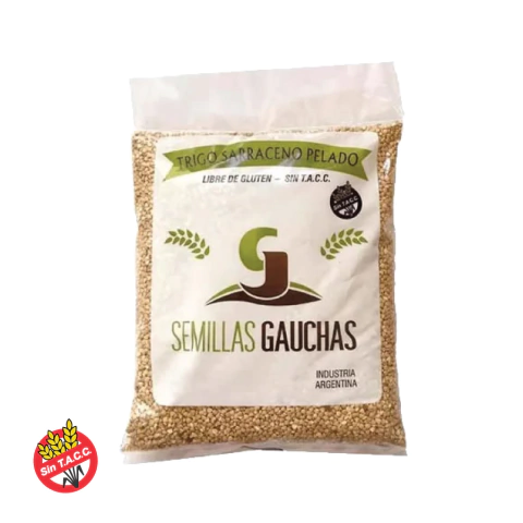 Trigo Sarraceno Pelado Sin Gluten Semillas Gauchas 500g - comprar online
