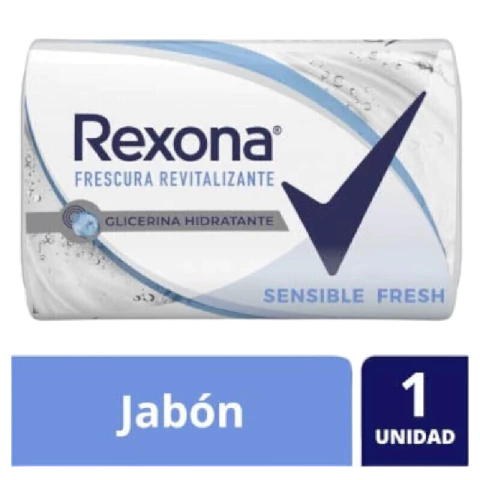 Jabon De Tocador Rexona Sensible 120gr - comprar online