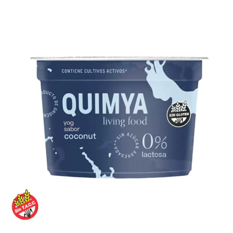 Yogur Sabor Neutro a Base de Coco Sin Azúcar Quimya 170g - comprar online