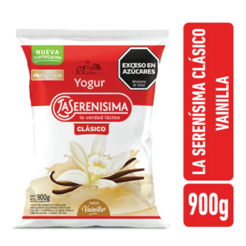 Yogur bebible vainilla La SerenÍsima Clásico 900gr 611901 - comprar online