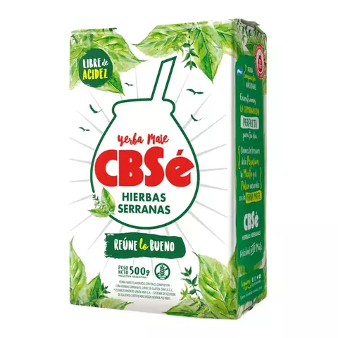 Yerba Mate CBSE Hierbas Serranas 500g - comprar online