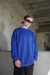Crewneck Oversize Azul 173 en internet