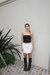 Pollera Parachute Blanca - comprar online