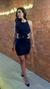 Vestido flor vazado naty - KL Store