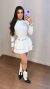 Conjunto body+saia rodada joelma