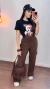 Calça moletinho mia - comprar online