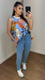 Calça skine jeans clara - loja online