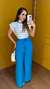Calça pantalona elastec na cintura sirlene - comprar online