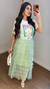 Saia babado em tule kaelly - loja online