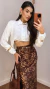 camisa cropped daniele - comprar online