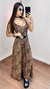 Vestido animal print alças roberta - KL Store