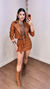 Conjunto couro fake silvia - KL Store