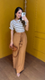 Calça pantalona elastec na cintura sirlene - KL Store