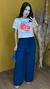 Calça pantalona elastec na cintura sirlene - comprar online