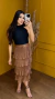 Saia midi babados andressa na internet
