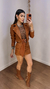 Conjunto couro fake silvia na internet