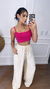 Calça pantalona elastec na cintura sirlene - comprar online