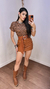 Blusa animal print geovana na internet