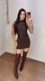 Saia Paloma com cinto - comprar online